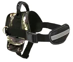 Шлея Croci Hiking с карманом и поводком, 50-64 см, разноцвет (C5081179)