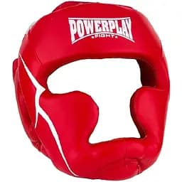 Боксерський тренувальний шолом PowerPlay 3100 PU S Red