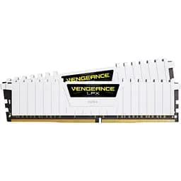 Модуль пам'яті Corsair DDR4 32gb (2x16) Vengeance LPX White 3200 Mhz (CMK32GX4M2E3200C16W) Б/в