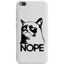 Чохол-накладка Toto Pure TPU 2 mm Print Case Xiaomi Redmi Go #4 Cat Nope White