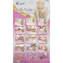 Ногти накладные детские с рисунками K·Nail Pretty Nails, 07