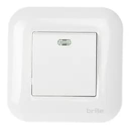 Выключатель Brille TB-1VL WHite