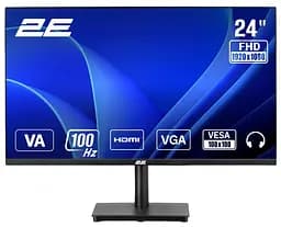Монитор 23.8" 2E A2425B FHD VA 100Hz (2E-A2425B-01.EU)