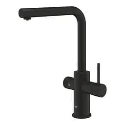 Змішувач для кухні з підключенням питної води Grohe Blue Pure Minta 30590KF0 Чорний матовий - мініатюра 2