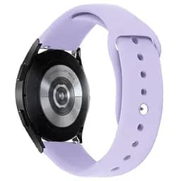 Силіконовий ремінець Sport для Smart Watch 20mm Бузковий / Dasheen