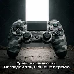 Бездротовий геймпад Sony PlayStation/PC DualShock 4 Green Camo - мініатюра 7