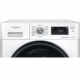 Прально-сушильна машина Whirlpool фронтальна, 8(6)кг, 1400, A, 60см, дисплей, пара, інвертор, білий (FFWD8649BVUA) - мініатюра 2
