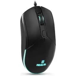 Комп'ютерна мишка Real-El RM-515 USB Black (EL123200059) - мініатюра 7
