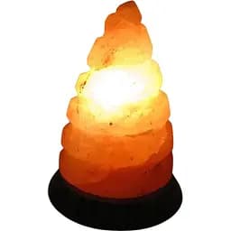 Соляна лампа No brand Гімалайська сіль Спіраль 17.5x14x14 см