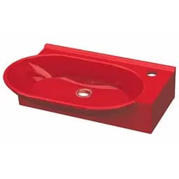 Раковина Idevit Myra 33x56 0201-2505-08, Червоний