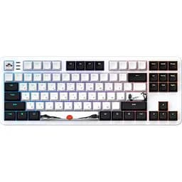 Клавиатура Dark Project One 87 Fuji ANSI V2 ENG/UA Black/White (DPKB_FUJI_87_ANSI_UA) [151430]