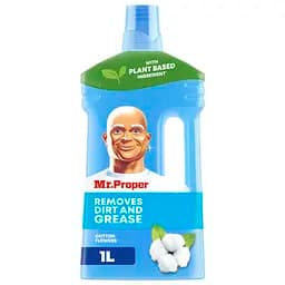 Миюча рідина для підлоги та стін Mr. Proper Cotton Flowers, 1 л