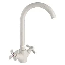 Смеситель для кухни Zerix Z41313-7 ZX0364 Белый