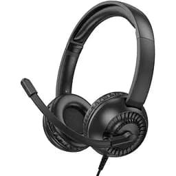 Навушники накладні Hoco W112 2 Jack 3.5з мікрофоном чорний