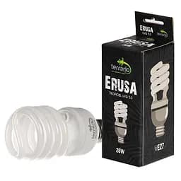 Люмінесцентна лампа Terrario Erusa Tropical UVB 5.0 26W для тропічних рептилій та амфібій - мініатюра 4