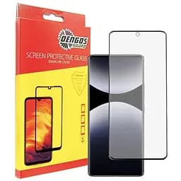Стекло защитное Dengos Full Glue Xiaomi Redmi Note 14 Pro (black) (TGFG-382)