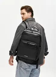 Чоловічий рюкзак Sambag Zard MOD чорний 40 х 28 х 14 см (25438164m)