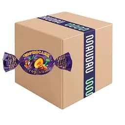 Цукерки Аметист Плюс Чорнослив з волоським горіхом в глазурі 1 кг 