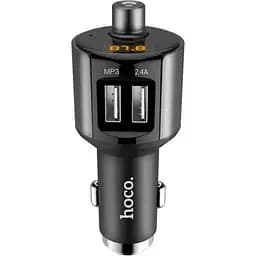 FM-трансмітер Hoco E19 Smart Metal Grey [116005] - мініатюра 5