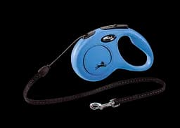 Повідець-рулетка Flexi Classic S, для собак до 12 кг, трос 5 м, синій (CL10C5.251.BL.20)
