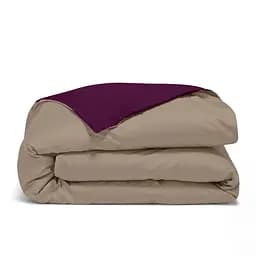 Комплект постільної білизни Cosas Cherry espresso Двоспальний кавовий (Duo_77x77RfrCherryDark_El160-15RfrEspresso_180) - мініатюра 5