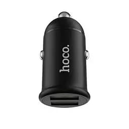 Автомобільний зарядний пристрій Hoco Z30 Car Charger 2USB 3.1A (Black) [69326] - мініатюра 3