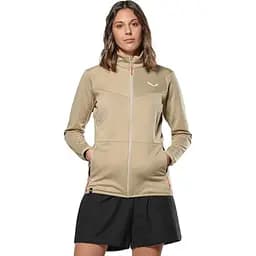 Кофта жіноча Salewa Puez Cammino PL Jacket Women L Бежевий