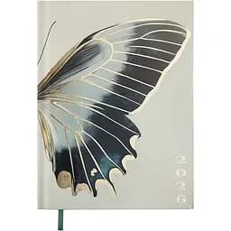 Ежедневник датированный Buromax Spoleto 2026 полиграфический A5 темно-зеленый (BM.2168-16)