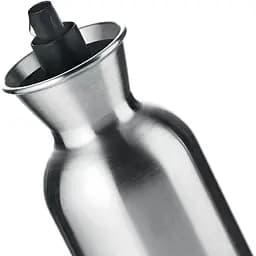 Глечик для олії або оцту Guzzini Kitchen Active Design Perfect Dressing Steel Edition, 500 мл, сріблястий - мініатюра 3