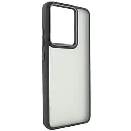 Чехол Epik TPU+PC Lyon Frosted для Xiaomi Redmi 12C Black