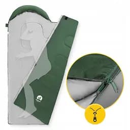 Спальний мішок (спальник) ковдра Mountain Goat Standard 2 в 1 MG0015 8 ...+20°C R Olive/Grey (P-5905973400961) - мініатюра 12