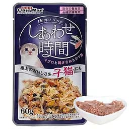 Вологий корм для кошенят CattyMan Fish Feast for Kittens для кошенят тунець з макрелью в желе 60г