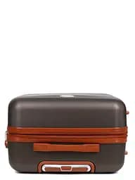 Валіза середня M ABS-пластик Worldline Airtex 629 67×45×27см 74л Коричнева - мініатюра 9