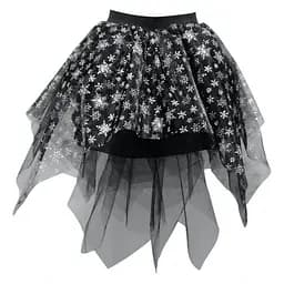 Спідниця Сніжинка чорна S