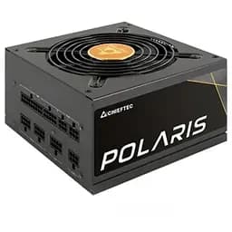 Блок живлення 650 Вт, Chieftec POLARIS, Black, модульний, 80+ Gold, Active PFC, 12 см, 3xMolex/6xSATA/4x6+2-pin/1x20+4-pin/2x4+4-pin, захист AFC/OCP/OPP/OTP/OVP/SCP/SCP. (PPS-650FC)