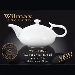 Чайник заварювальний Wilmax Color 800 мл (WL-994029/1C) - мініатюра 2