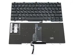 Клавіатура для Dell Latitude 3340, 3350, E5450, E7250, E7450, 094F6 (RU Black з підсвічуванням). Оригінал. Версія 1