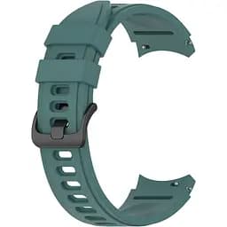 Ремінець для Samsung Galaxy Watch 4 44mm - синьо-зелений ширина кріплення 20мм силікон Watchbands RiccoOne (W29-3WB10289017)