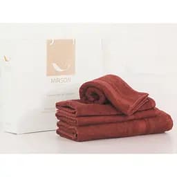 Набір банних рушників №5071 Elite SoftNess Brown, 4 шт. (2200003183412)