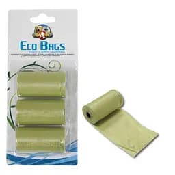 Біорозкладні пакети для фекалій собак Croci ECO BAG 3 x 20 шт