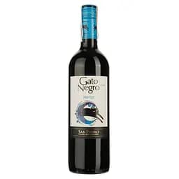 Вино Gato Negro Merlot, красное, сухое, 13,1%, 0,75 л (170597)