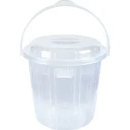 Відро Stars Plast прозорий 16 л (94338/проз)