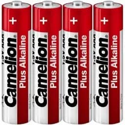Батарейка Camelion AAA LR03 Plus Alkaline (Shrink) х 4 (LR03-SP4)
