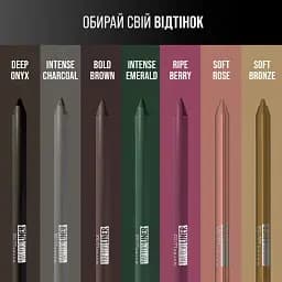 Гелевий олівець для повік Maybelline New York Tattoo Liner відтінок 900 (Deep Onyx) 1.3 г  - мініатюра 7