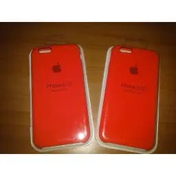 Чохол-накладка Apple для iPhone 6/6s Silicone Case Apricot - мініатюра 3