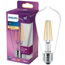 Лампа Philips LED classic 60W ST64 E27 WW CL ND RFSRT4 (929001387655)
