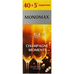 Чай чорний та зелений Monomax Champagne Moment в пакетиках 67.5 г (45 шт. х 1.5 г) - мініатюра 4