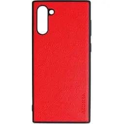Чохол Aioria Cross Pattern Case для Samsung Galaxy Note 10 Red