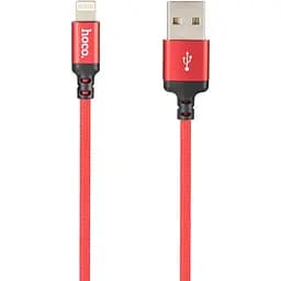 USB Cable Hoco X14 Times Speed Lightning Red/Black 1m