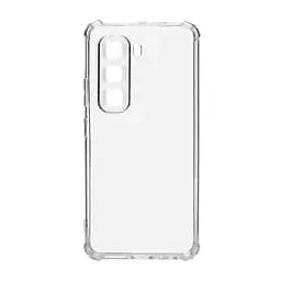 Прозрачный чехол для Infinix Hot 50 Pro 4G с защитой камеры и усиленными бортами, тонкий, силиконовый, бесцветный, ударопрочный, противоударный бампер с закрытой камерой, ArmorStandart (ARM80941)